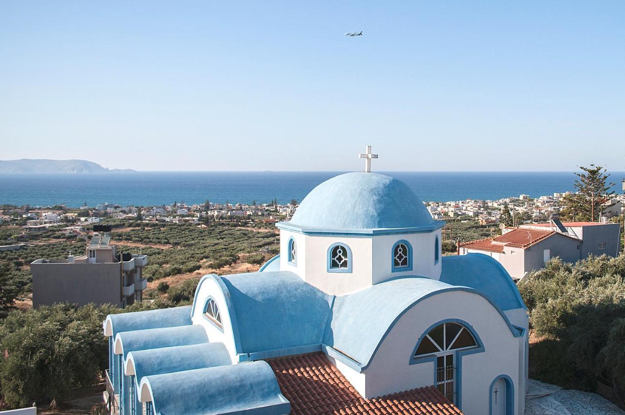 Adorable Country House With Sea & Church View! Kokkini Hani Kültér fotó